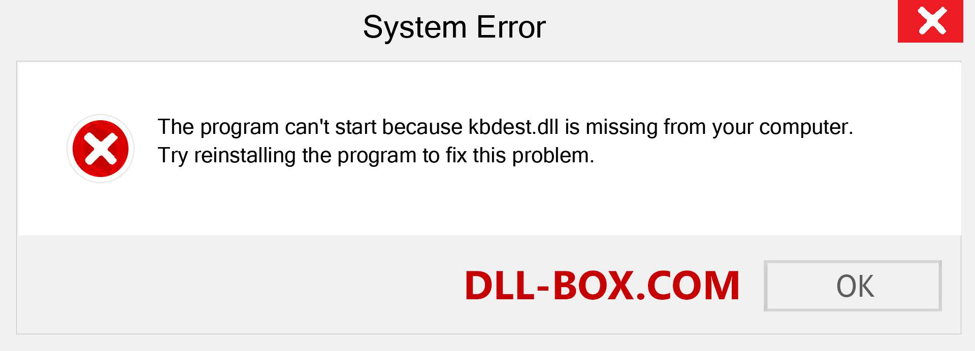  kbdest.dll file is missing?. Download for Windows 7, 8, 10 - Fix  kbdest dll Missing Error on Windows, photos, images